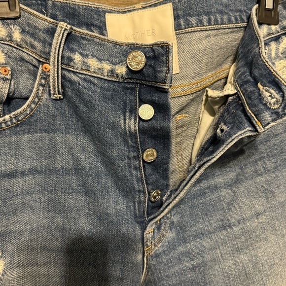 Mother - The Trickster Ankle- Straight Leg Jeans- size 27 - Picture 6 of 9